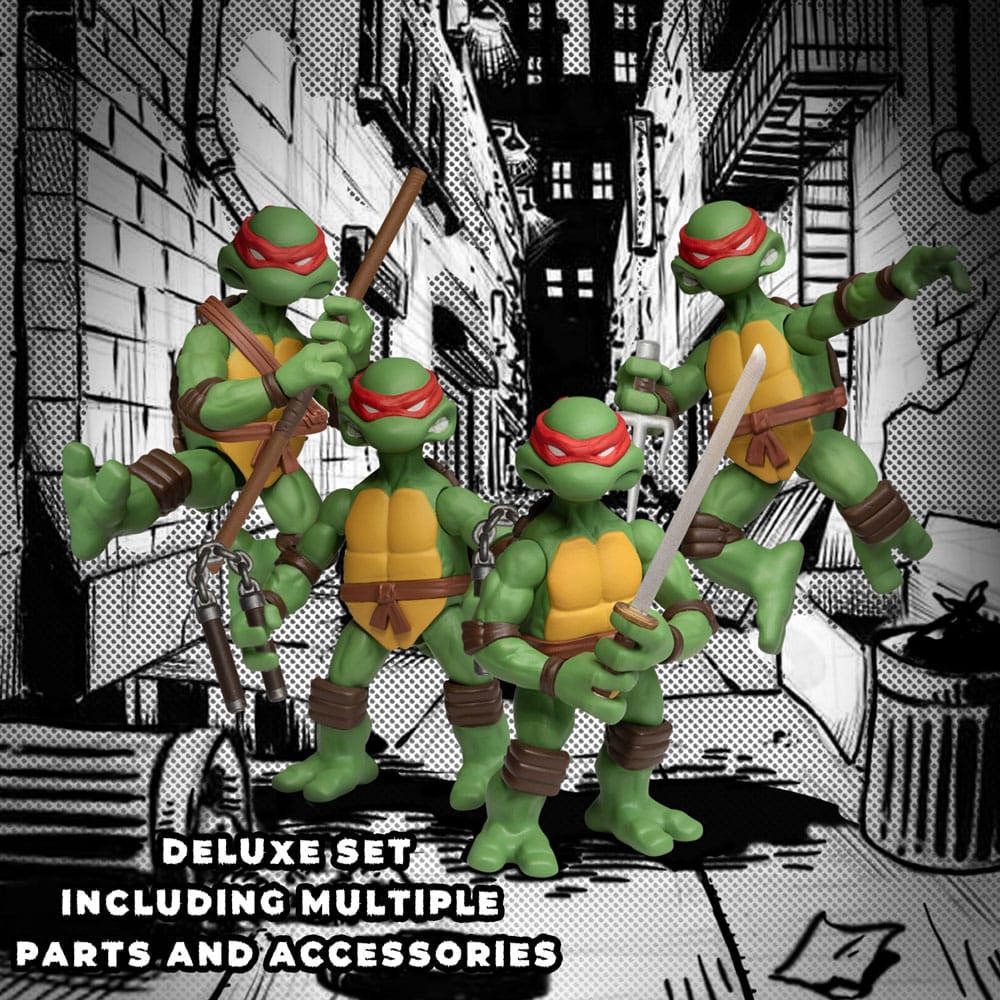 Teenage Mutant Ninja Turtles Action Figures Teenage Mutant Ninja Turtles Deluxe Set 8 cm Top Merken Winkel